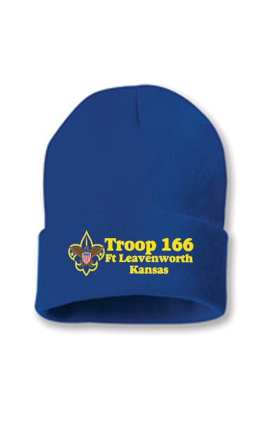 Troop 166 Beanie w/ Cuff