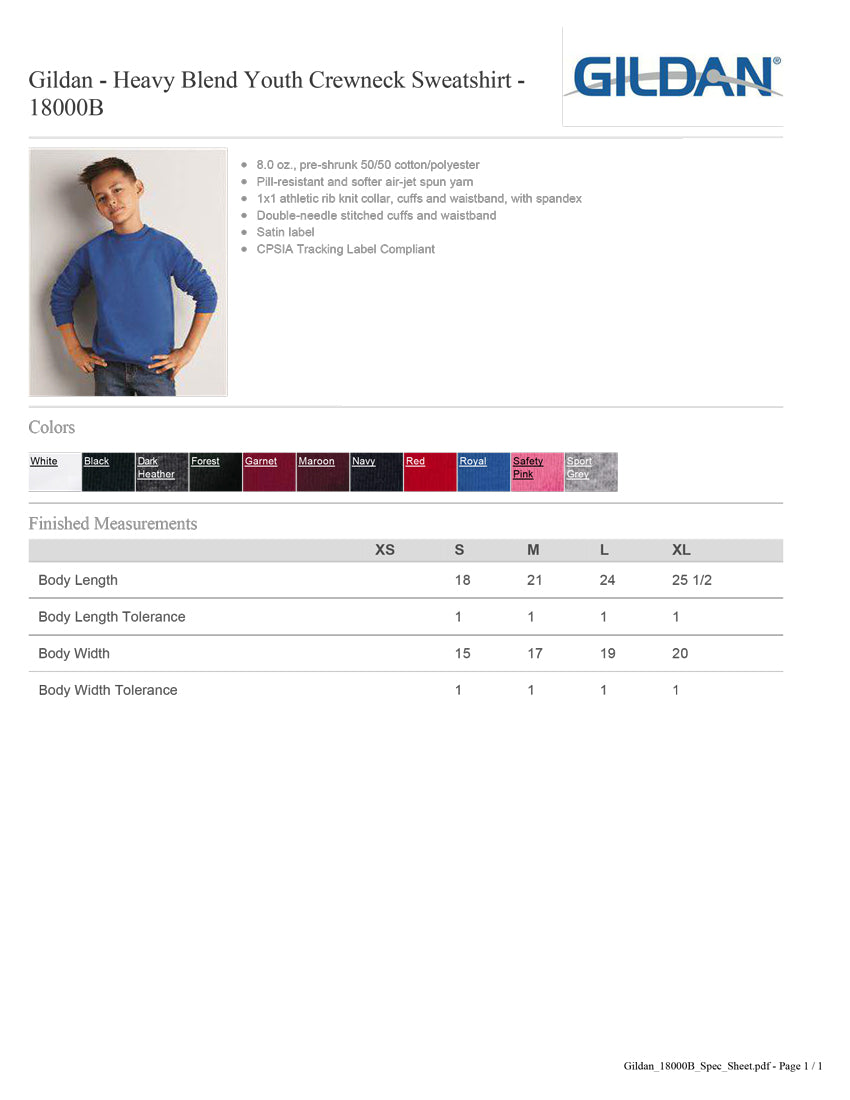 Pack 1 - Blend Crewneck Sweatshirt