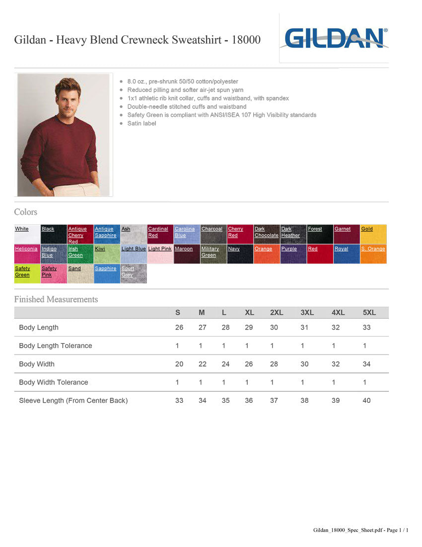 Pack 1 - Blend Crewneck Sweatshirt