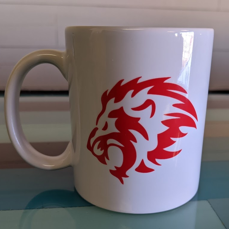 Lansing Lion Head Mug