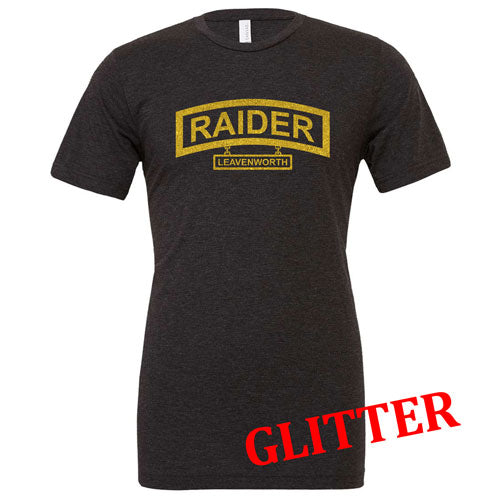 Raider Glitter Logo BELLA + CANVAS - Triblend Tee