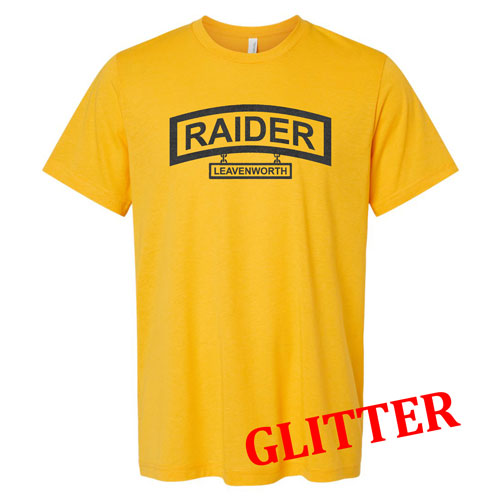 Raider Glitter Logo BELLA + CANVAS - Triblend Tee