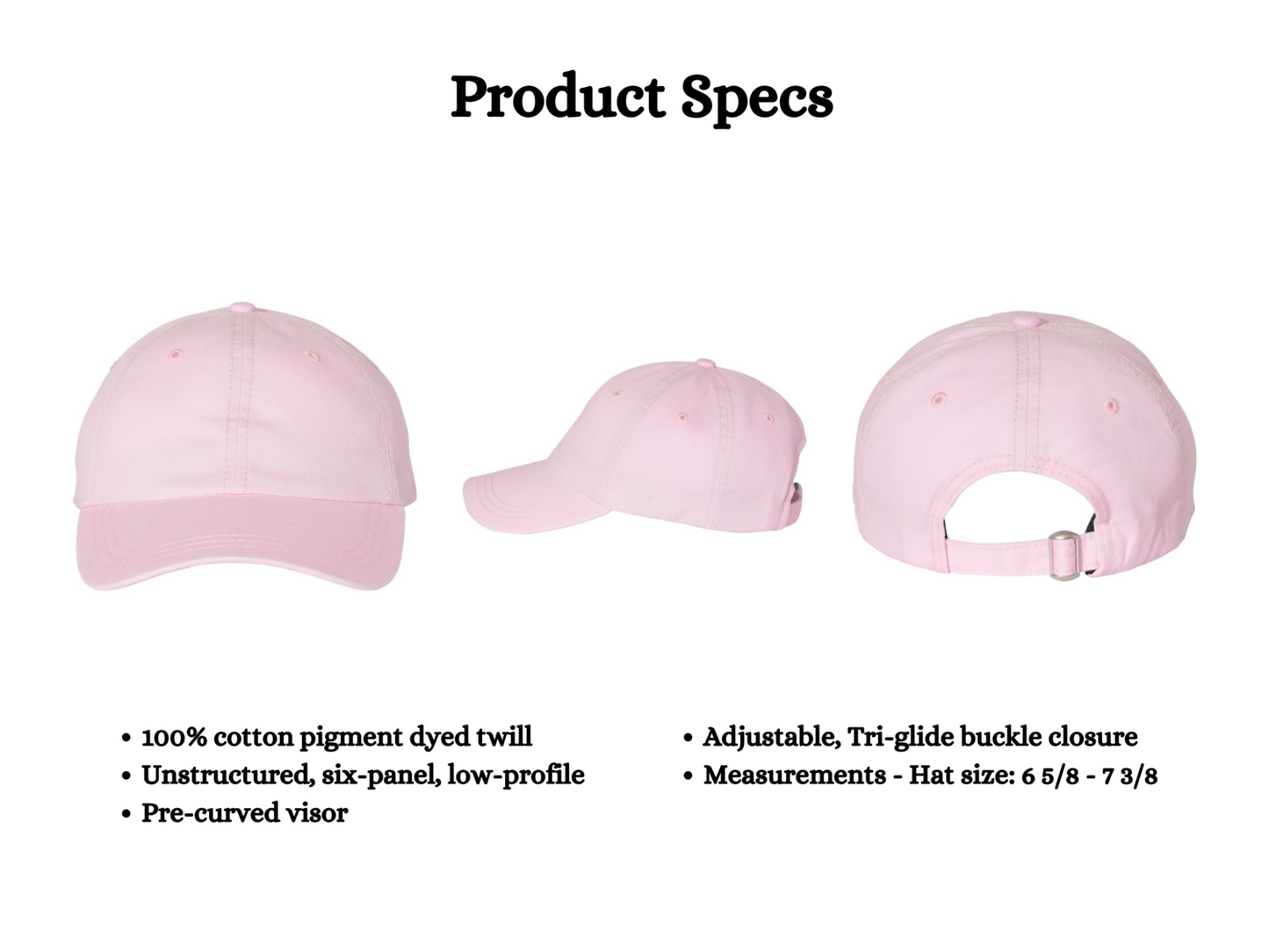 Outdoorsy "Dad" Cap