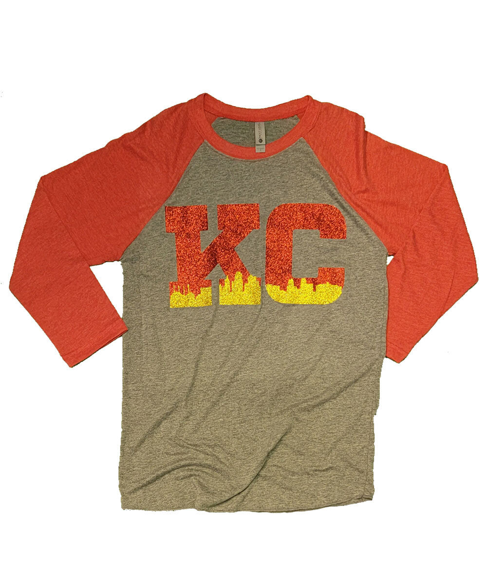 KC Skyline 3/4 Sleeve Triblend Shirt