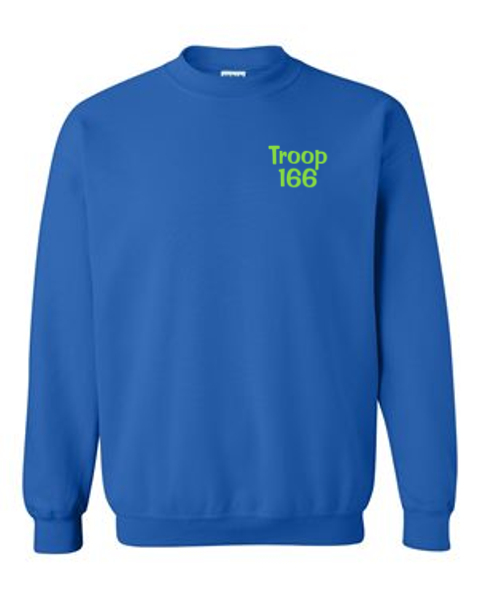 Troop 166 Crewneck Sweatshirt