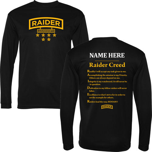 Raider Long Sleeve Poly Performance Tee