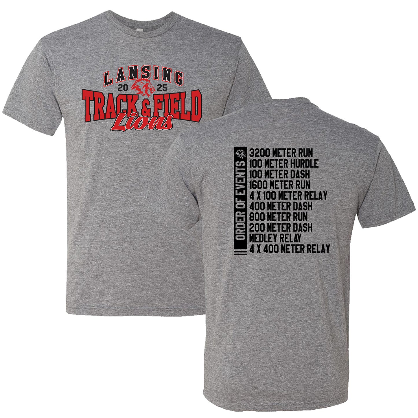 LMS 2025 Track TriBlend Tee