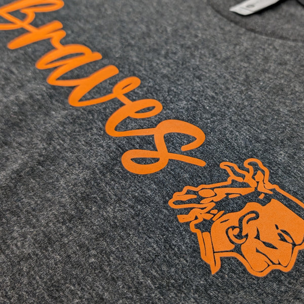 Bonner Braves Cursive Logo Tee