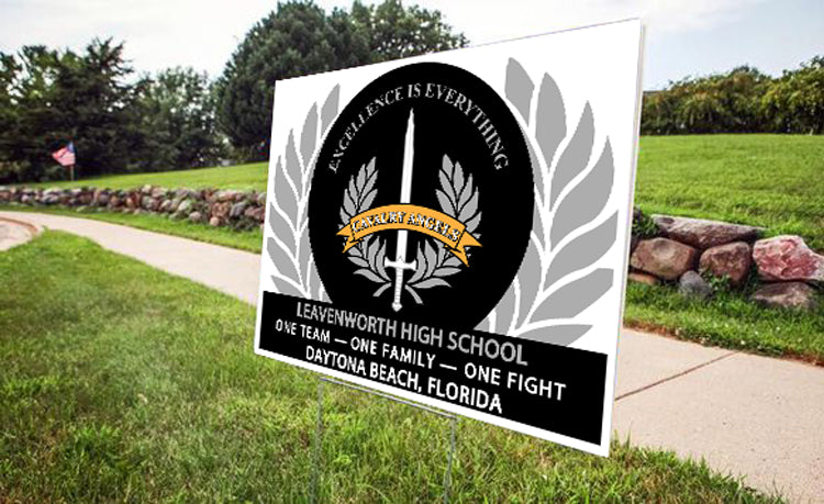 Cavalry Angels Daytona Yard Sign