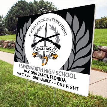 Pioneer Guard Daytona Yard Sign