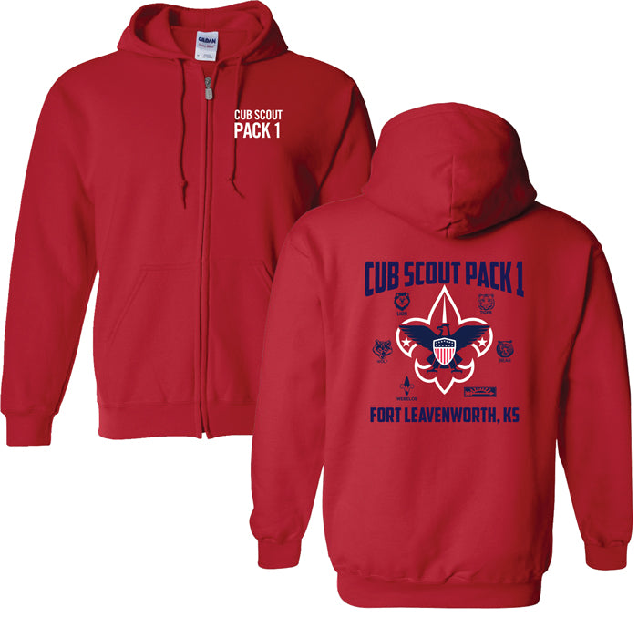 Pack 1 - Blend Full-Zip Hooded Sweatshirt