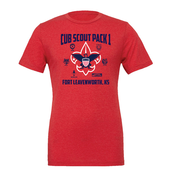 Pack 1 - Tri-Blend fashion T-shirt