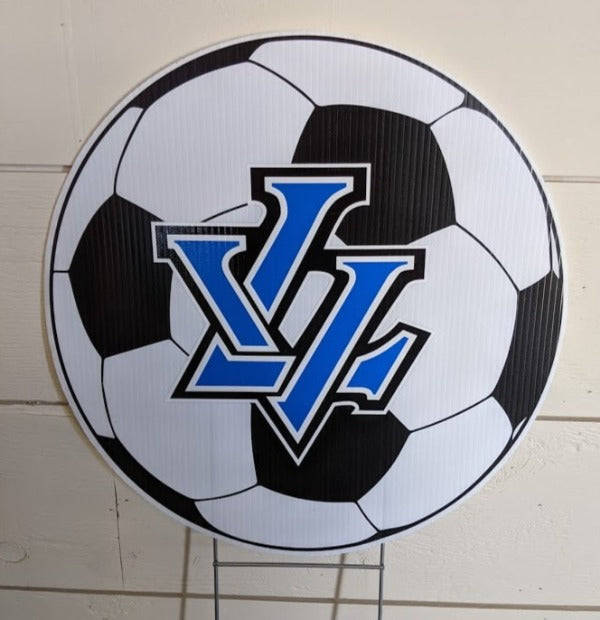 Leavenworth Pioneers Soccer Yard Sign