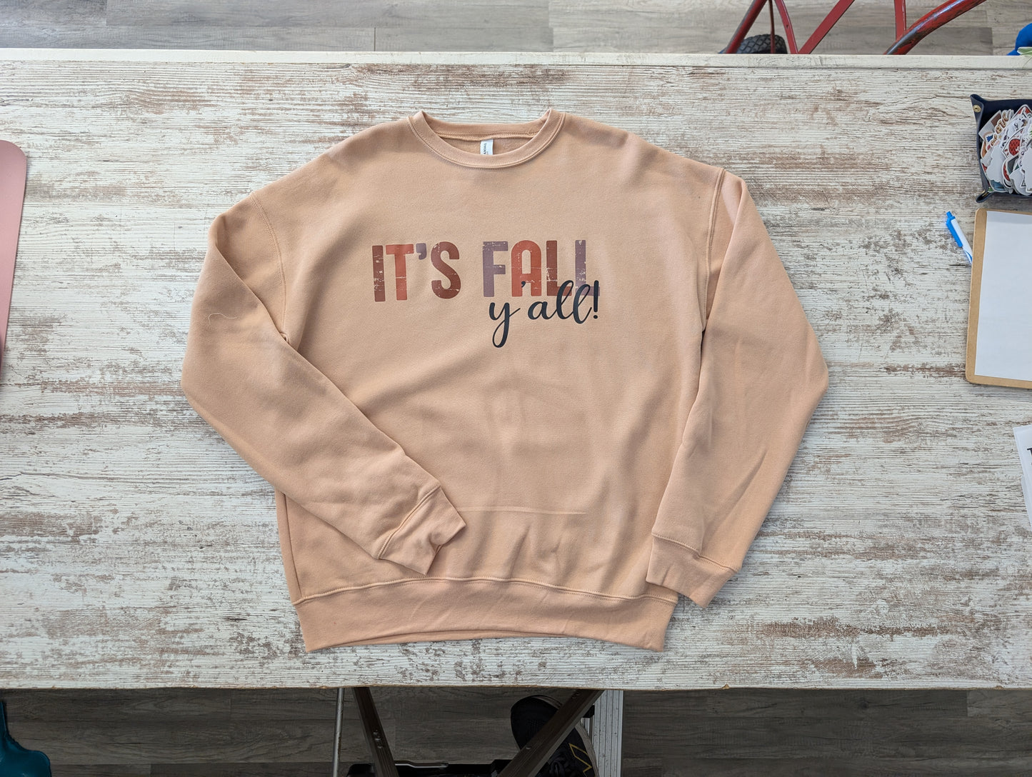 It's Fall Y'all Printed Sweatshirt
