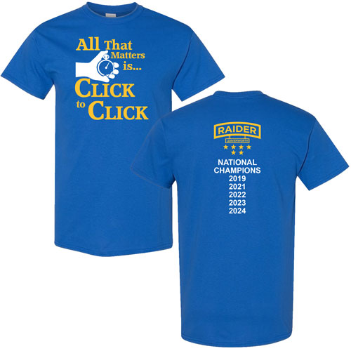 Raider 50/50 Click-to-Click T-Shirt