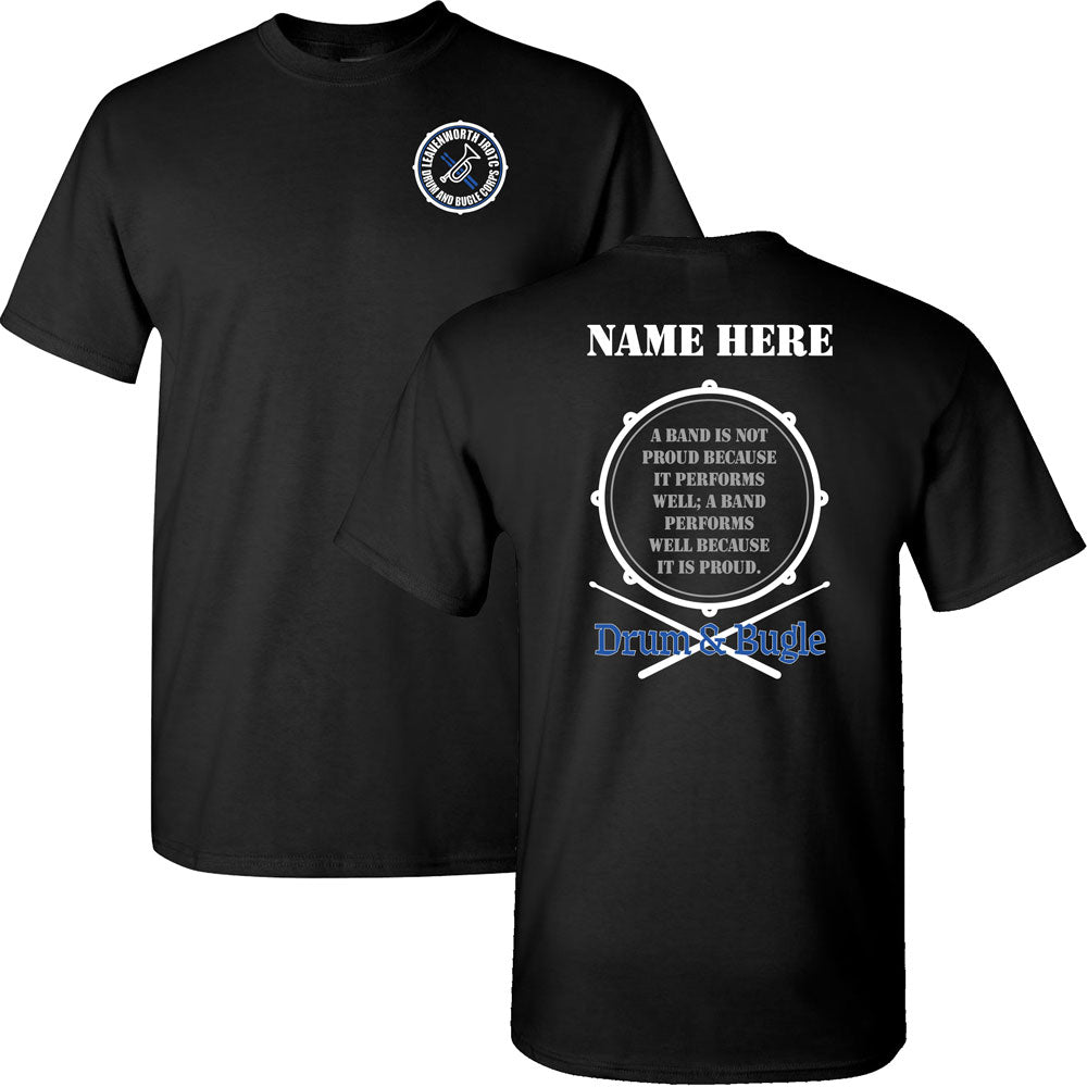 Drum & Bugle Cotton Blend T-Shirt