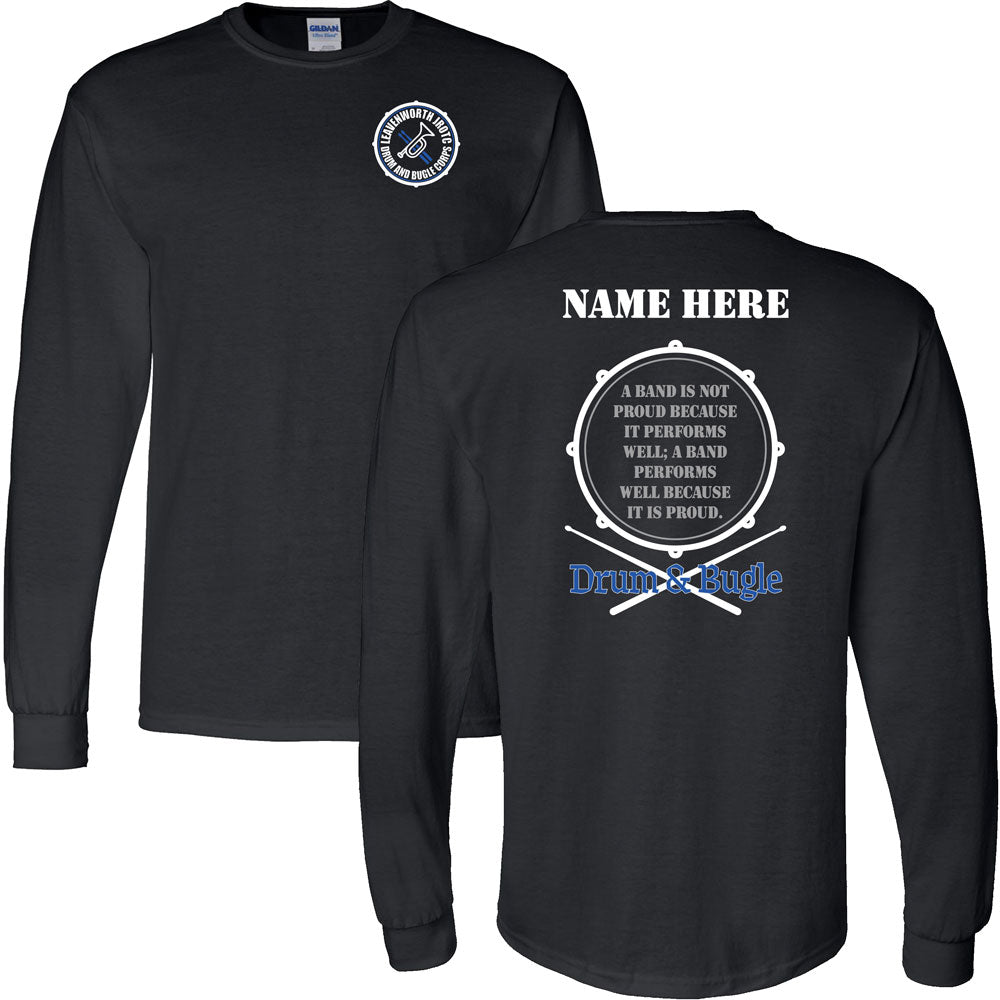 Drum & Bugle Cotton Longsleeve T-Shirt