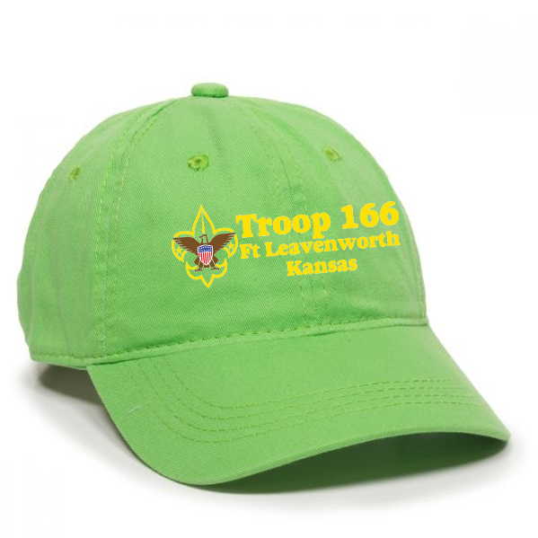 Troop 166 Garment Washed Dad Cap