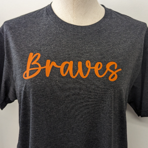 Bonner Braves Cursive Tee