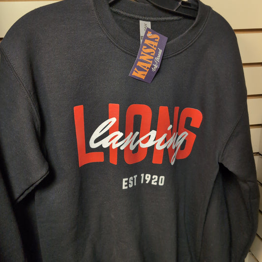 Lansing Lions Est 1920 Crewneck Sweatshirt - Clearance