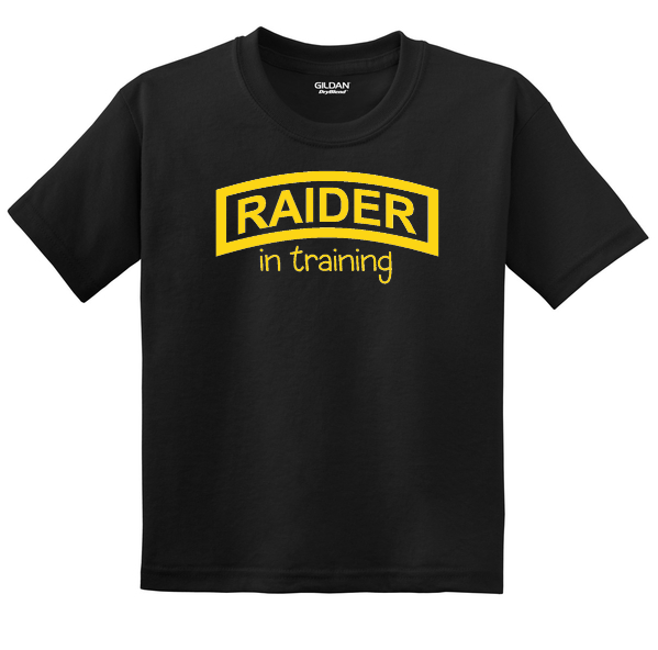 Raider in Training - Toddler/Youth Heavy Cotton Tee