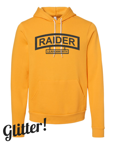 Raider Bella+Canvas Adult Unisex Sponge Fleece Hoodie