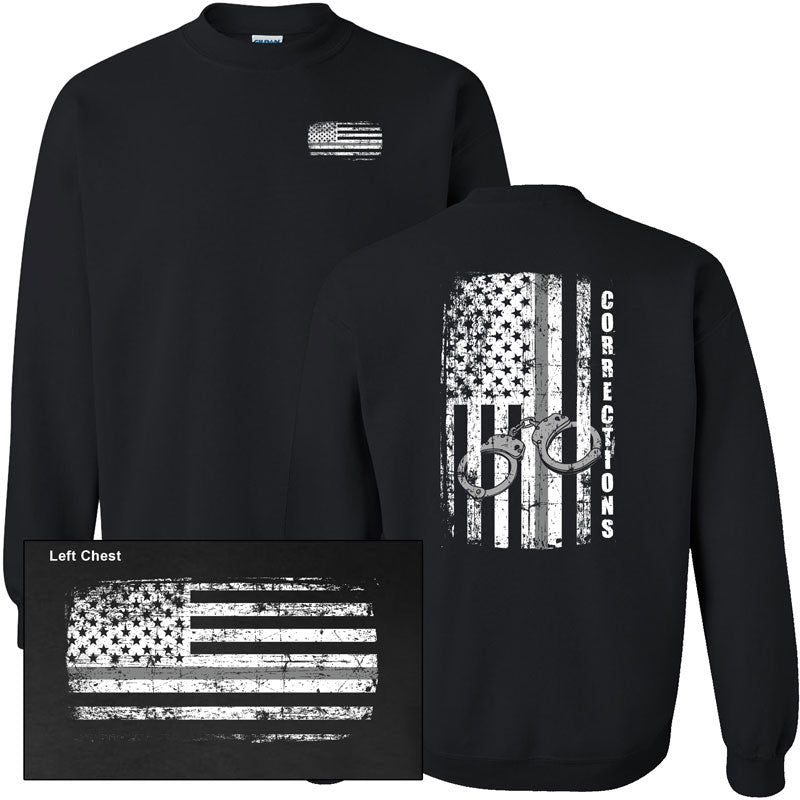 Corrections Flag - Blend Crewneck Sweatshirt