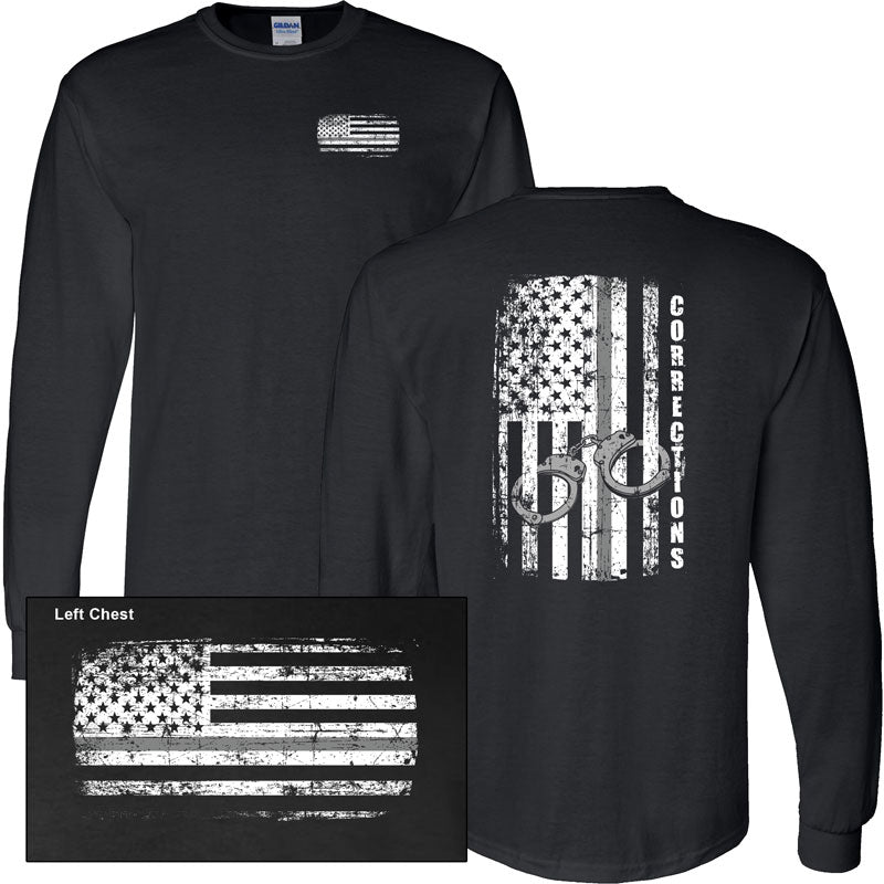 Corrections Flag - Blend Longsleeve T-Shirt