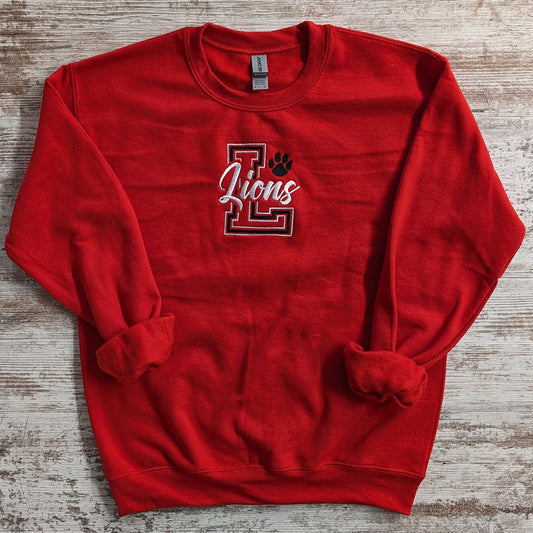 Lansing Lions Embroidered Sweatshirt