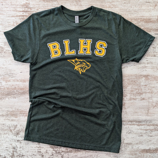 Bobcats Logo Triblend Tee