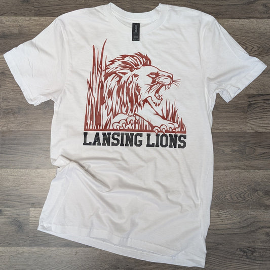 Throwback Lansing Lions T-Shirt