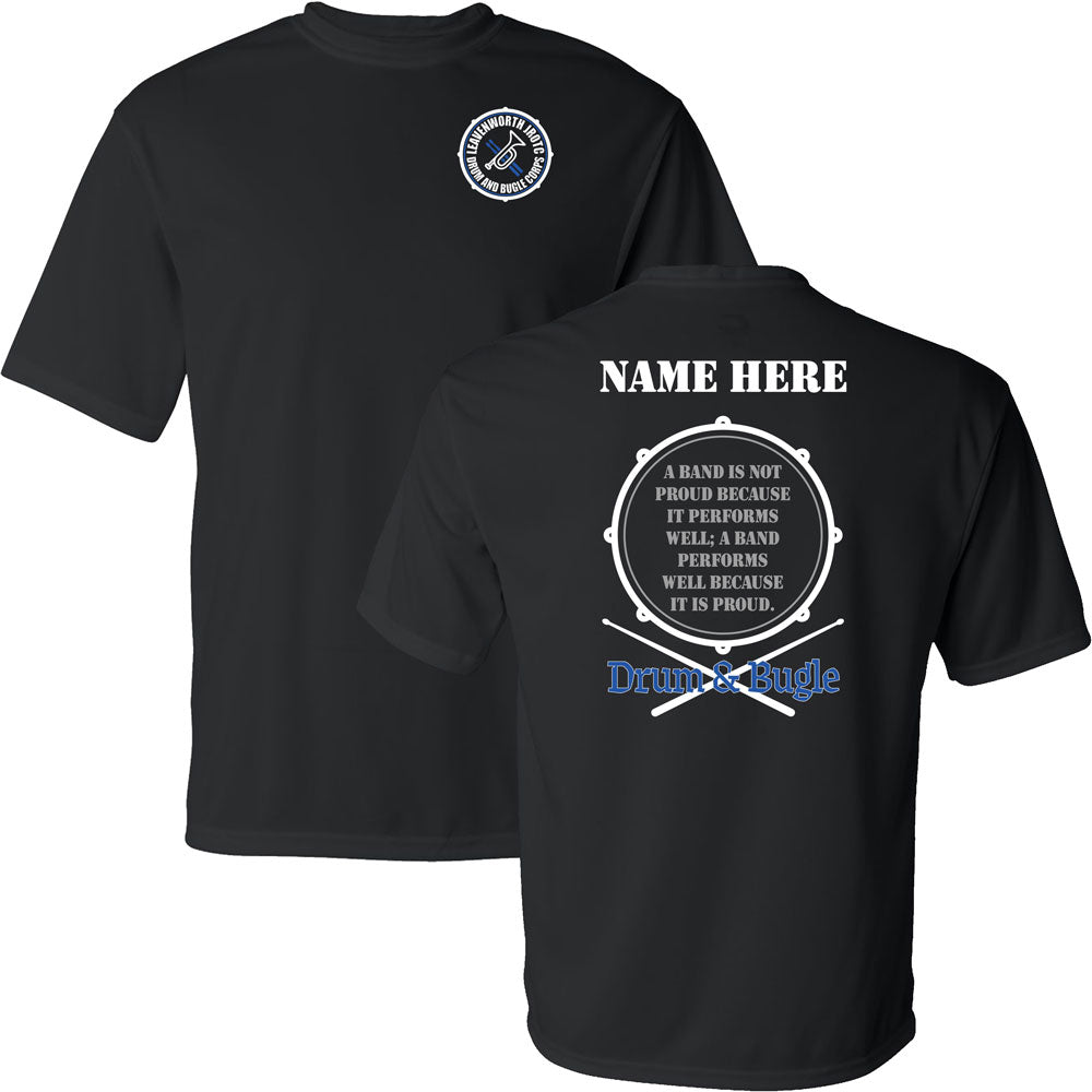 Drum & Bugle Performance Poly T-Shirt