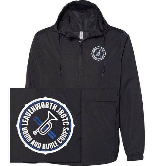 Drum & Bugle Pack-able Anorak 1/4 Zip Jacket