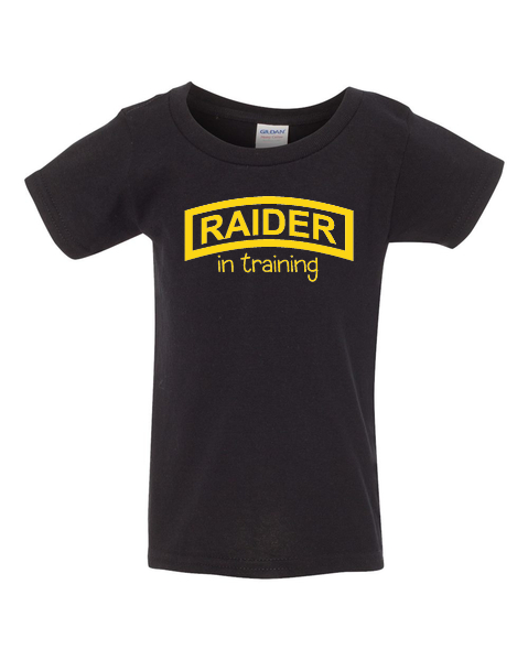 Raider in Training - Toddler/Youth Heavy Cotton Tee